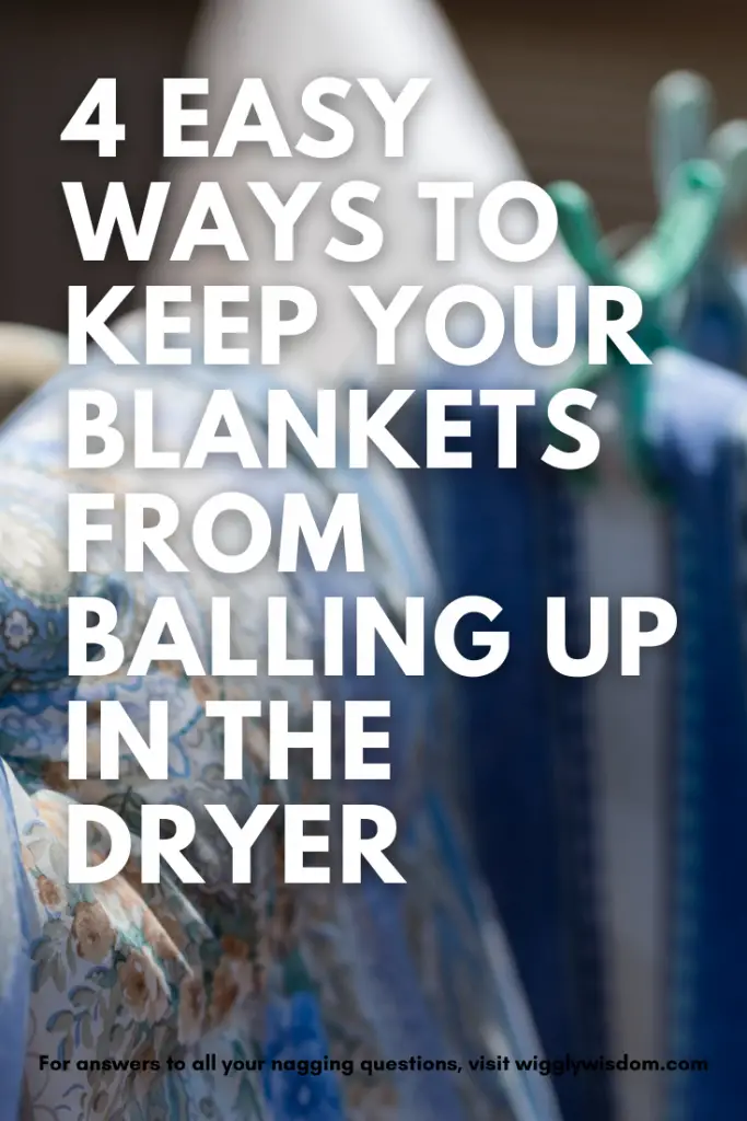 4 formas sencillas de evitar que las mantas se arruguen en la secadora