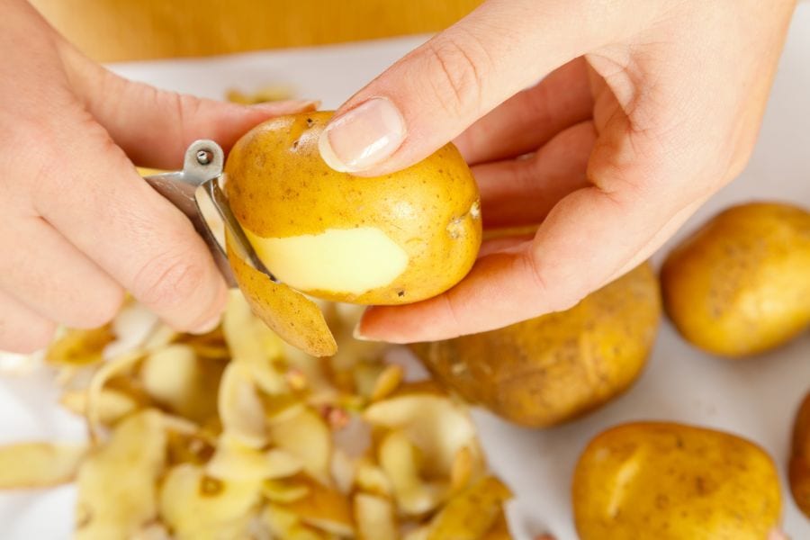 Are Potato Peels Safe in the Garbage Disposal?