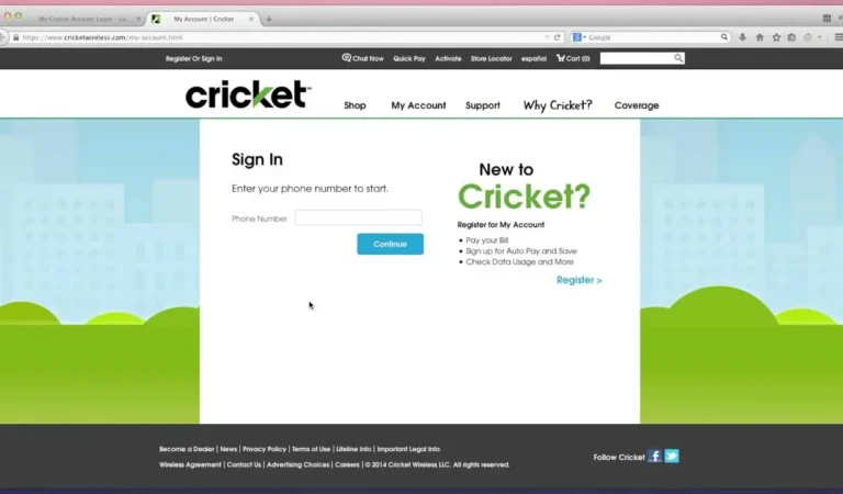 Cómo pagar Cricket Wireless: por internet o teléfono