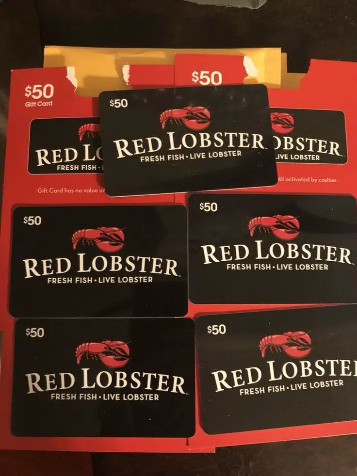 Cómo verificar el saldo de la tarjeta de regalo Red Lobster en línea y en la tienda