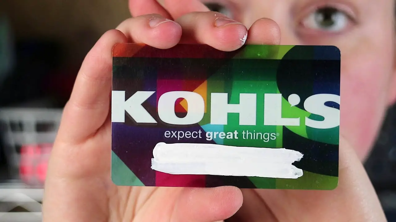 tarjeta de crédito kohls