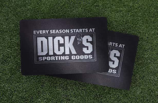 Verifique el saldo de la tarjeta de regalo de Dick's Sporting Goods en línea y en la tienda